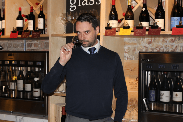 Wine tasting at New Street Wine Shop